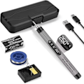 Miniatyrbillede 1 af 5: Varm 2025 USB Digital Loddekolbe, Justerbar Temperatur 300-450, Type-C Interface, Batteridrevet Smart Loddekolbe