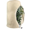 Miniatyrbilde 1 av 5: Varme 2025 Frostsikre poser for planter, gjenbrukbare plantebeskyttelsesposer med snøring, hagefleeceposer vinter beige Beige M-80x100cm