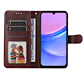 Miniatyrbillede 3 af 5: Hot 2025 Samsung A16 PU Læder Wallet Case - Flere Farver Brown Brun
