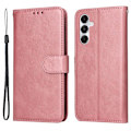 Miniatyrbillede 2 af 5: Hot 2025 Samsung A05s 4G PU Læder Wallet Case - Flere Farver Pink Rosa