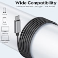Miniatyrbild 5 av 5: Ny produktkampanj! Högkvalitativa USB C-hörlurar för Samsung Galaxy S23 Ultra S22 S21 FE S20 A53 A54 USB C-hörlurar
