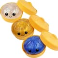 Blinkende dumplings, blød og sød blinkende dumplingæske, bløde og søde dumplinglegetøj, angstlindrende gadgets, blød og stresslindrende dej. 3pcs-a