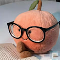Miniatyrbild 3 av 5: Sommarrea Jellycat Amuseable Persika Gosedjur Plysch Helt Ny Sällsynt-4