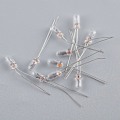 Pikkukuva 5 / 5: Uudet 2025 10kpl Mini 3/4/5mm 3/6/12/24V Edison-lamppu kirkas Clear 3mm: 3V