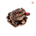 Miniatyrbild 1 av 5: Het 2025 Feng Shui Pengar Lyckosam Förmögenhet För Groda Padda Mynt Ornament Luc B B one size
