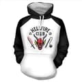 Stranger Things Hellfire Club Hettegenser | Hettegenser med logo WB2113 M WB2113 M WB2113 WB2113 M