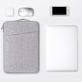 Miniatyrbild 6 av 8: Högkvalitativ 2025 Vattentät Laptopväska 13.3 14 15 15.6 Tum för iPad för Macbook Air Pro Laptopväska Datorväska Space Gray Space gray Space grey 14.1 to 15.4 inches