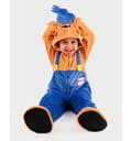 Miniatyrbillede 2 af 3: Teddybjørn Onesie 104cl 3-4 år multifärg multicolor