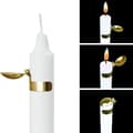 4-pack automatisk ljussläckare (guld)