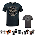 Miniatyrbild 4 av 7: Häftig 2025 HarleyDavidson Motorcykel T-shirt Herr Sommar Casual Kortärmad FF F L