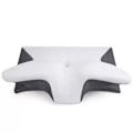 Miniatyrbild 7 av 7: Högkvalitativ fjärilskudde nackkudde sovkudde memory foam långsam återhämtning hotell noll tryck kudde kärna cervical black
