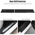 Miniatyrbilde 3 av 3: Hot 2025 4 stk. ripebeskyttelse for bilsider, Universal 3D karbonfiber D