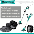 Miniatyrbilde 2 av 5: Hot 2025 Trådhode for BOSCH UniversalGrassCut trimmer 18 18-26 18-260 F016800570 med deksel (2 stk).