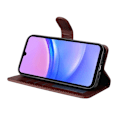 Miniatyrbillede 4 af 5: Hot 2025 Samsung A16 PU Læder Wallet Case - Flere Farver Brown Brun