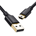 Miniatyrbild 1 av 11: Ugreen USB till Mini USB-kabel 480 Mbps/ 1 m/ Svart (US132 10355