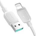 Miniatyrbild 1 av 11: Joyroom Flerfärgskabel A14 Lightning/USB-A 2.4A 1.2 m – Vit
