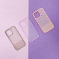 Miniatyrbild 3 av 11: Kingxbar Plain Series skyddsfodral för iPhone 13 Pro Max - rosa