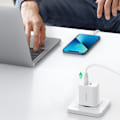 Miniatyrbild 4 av 7: Ugreen USB-C Väggladdare 40W/ Dual Port/ Power Delivery/ Vit (10