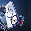 Miniatyrbild 7 av 11: Dux Ducis Clin2 magnetiskt fodral för iPhone 14 med MagSafe/ blå
