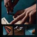 Miniatyrbild 3 av 9: Sleep Case Pro Fodral med Stativfunktion för Samsung Galaxy A13
