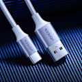 Miniatyrbild 8 av 11: Ugreen USB-A till USB-C Kabel 1.5m QC 3.0 3A - Vit (Modell US288