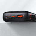 Miniatyrbild 9 av 11: Baseus Qpow Digital Display Powerbank med Snabbladdning 10000mAh