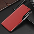 Miniatyrbild 11 av 11: Eco Läder Flip Case med Ställfunktion för iPhone 13 Pro Max - Rö