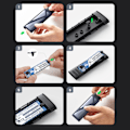 Miniatyrbild 7 av 8: Ugreen CM400 90264 Grå M.2 SSD-fodral med USB-C 3.2-port