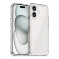 Miniatyrbild 1 av 8: Genomskinligt skyddsfodral Outer Space för iPhone 16 med gelram