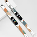 Miniatyrbild 5 av 5: Silikonarmband i Kamouflage för Xiaomi Mi Band 6/5 – Design 7