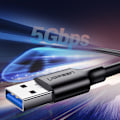 Miniatyrbild 8 av 11: Ugreen US184 20882 USB-A 3.0 till USB-C Kabel 3A 1m - Svart