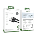 Miniatyrbild 5 av 11: Acefast USB till USB-C Kabel 1/2m/ 3A/ Svart (C2-04 Black)
