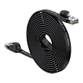 Miniatyrbild 1 av 11: Baseus Speed Six Flat Ethernetkabel RJ45 1000Mbps 15m Svart (WKJ