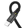 Miniatyrbild 3 av 11: Baseus 4-i-1 USB-kabel Lightning / 2x USB Typ C / mikro-USB nylo