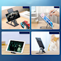 Miniatyrbild 8 av 9: Choetech Justerbart Ställ för Smartphone/Surfplatta/ Grå (H064)