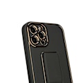 Miniatyrbild 9 av 11: iPhone 13 Pro Max Stativfodral med Ställ Funktion Svart