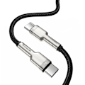 Miniatyrbild 3 av 11: Baseus Cafule Series USB-C till USB-C PD QC SCP 100W 5A 1 m Meta