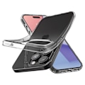 Miniatyrbild 7 av 10: Spigen Crystal Flex Fodral för iPhone 15 Pro - Transparent