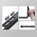 Miniatyrbild 7 av 7: Förstärkt fodral med flexibel ram för iPhone 15 Pro Max - Outer