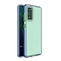 Miniatyrbild 1 av 4: Spring Case gelöverdrag med färgad ram för Samsung Galaxy A72 4G