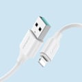 Miniatyrbild 6 av 9: Joyroom Långvarig Serie A9 USB-A/Lightning 2.4A 1m Vit Kabel