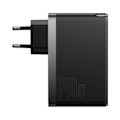 Miniatyrbild 2 av 11: Baseus GaN5 Pro Snabbladdare 2xUSB-C+USB 140W EU Svart (CCGP1002