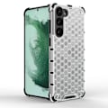 Miniatyrbild 11 av 11: Samsung Galaxy S23+ Fodral Honeycomb Blå - Robust Hybriddesign