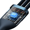 Miniatyrbild 4 av 11: Baseus Flash Series II 100W USB Typ C/USB Typ C/Lightning/micro