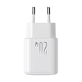 Miniatyrbild 9 av 11: Joyroom JR-TCF12 Väggladdare 2x USB-C 20W PD/QC 3.0 - Vit