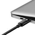 Miniatyrbild 3 av 11: Baseus CAWJ040001 USB-C till USB-C Kabel 240W 480Mb/s 1m - Svart