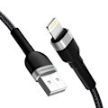 Miniatyrbild 2 av 8: Wozinsky USB-A till Lightning Kabel 2.4A 1m - Svart