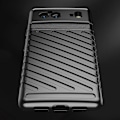 Miniatyrbild 6 av 11: Google Pixel 6 Svart Flexibelt Pansarfodral Thunder Case