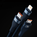 Miniatyrbild 11 av 11: Baseus Flash Series II Multikabel USB/Typ C/Lightning/micro USB