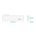 Miniatyrbild 11 av 11: Ugreen 60559 USB-C Hub: 2x USB-C PD (Thunderbolt 3/ 100W/ 4K 60H